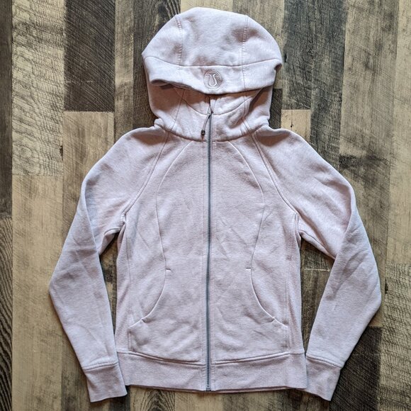 Lululemon Scuba Hoodie Cotton Fleece 8 Pink - Picture 2 of 8